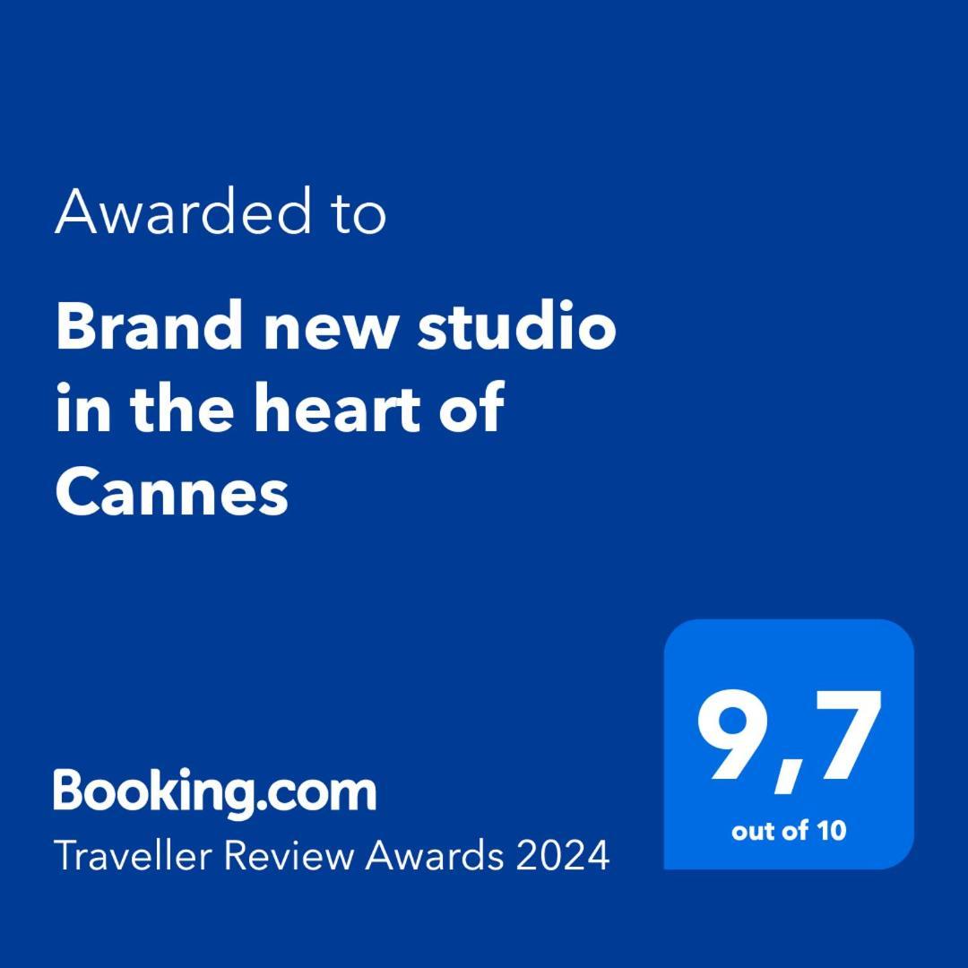 Brand New Studio In The Heart Of Cannes Zewnętrze zdjęcie